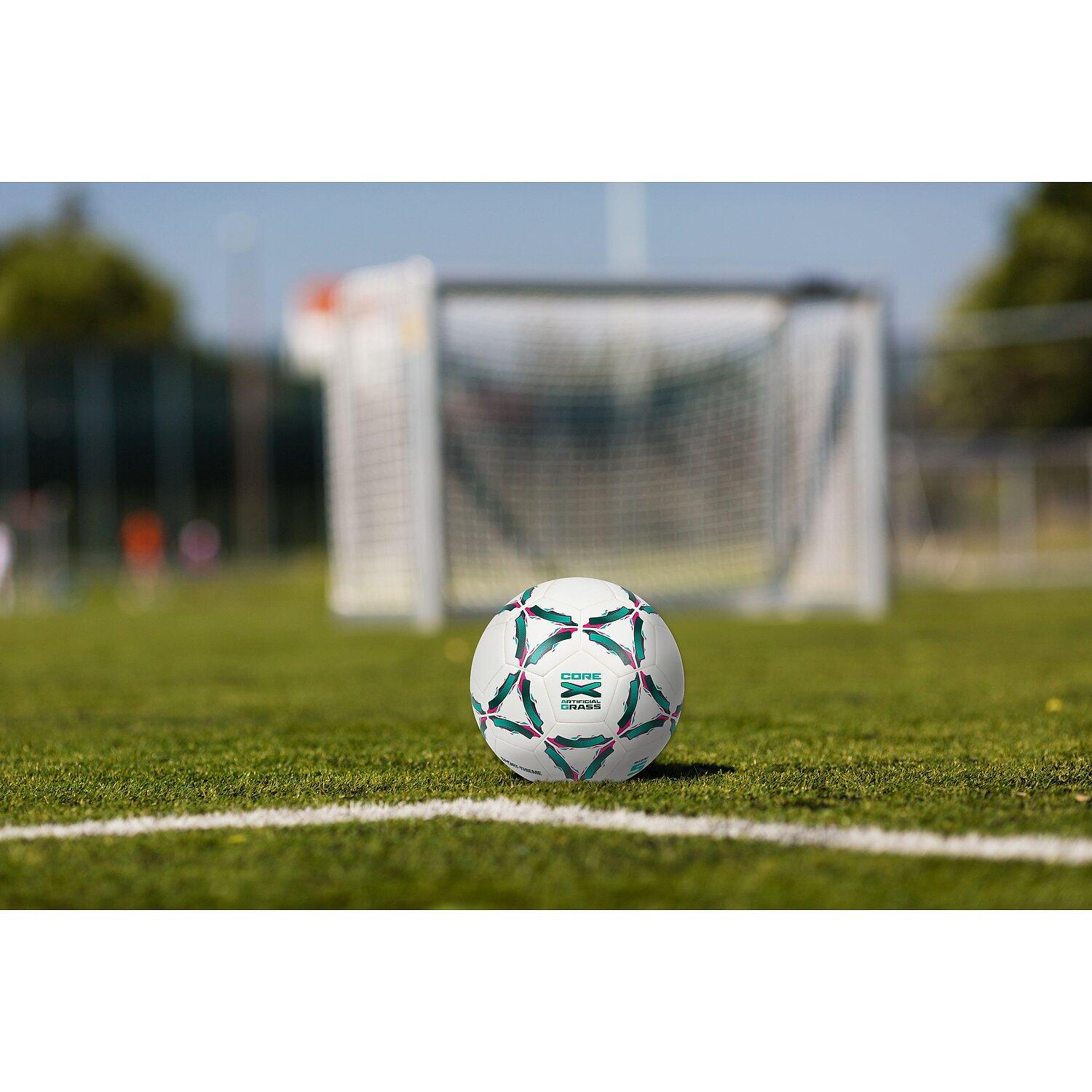 Fußball CoreX AG Fußball Unisex Weiß-Grün-Rot 5/6