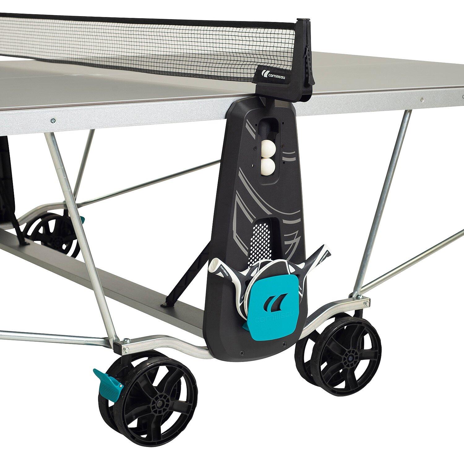 Table de tennis de table Cornilleau 400X bleu extérieur 5/7
