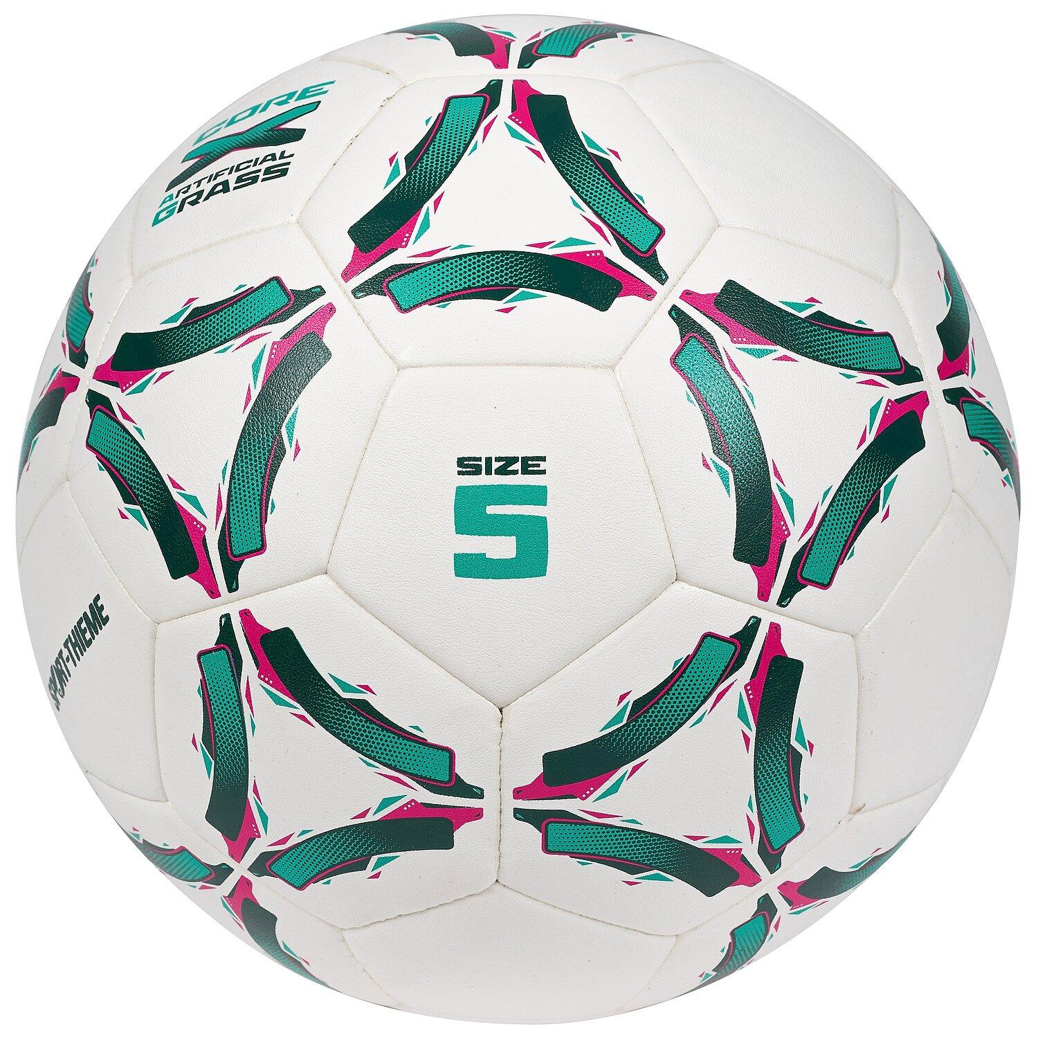 Fußball CoreX AG Fußball Unisex Weiß-Grün-Rot 3/6