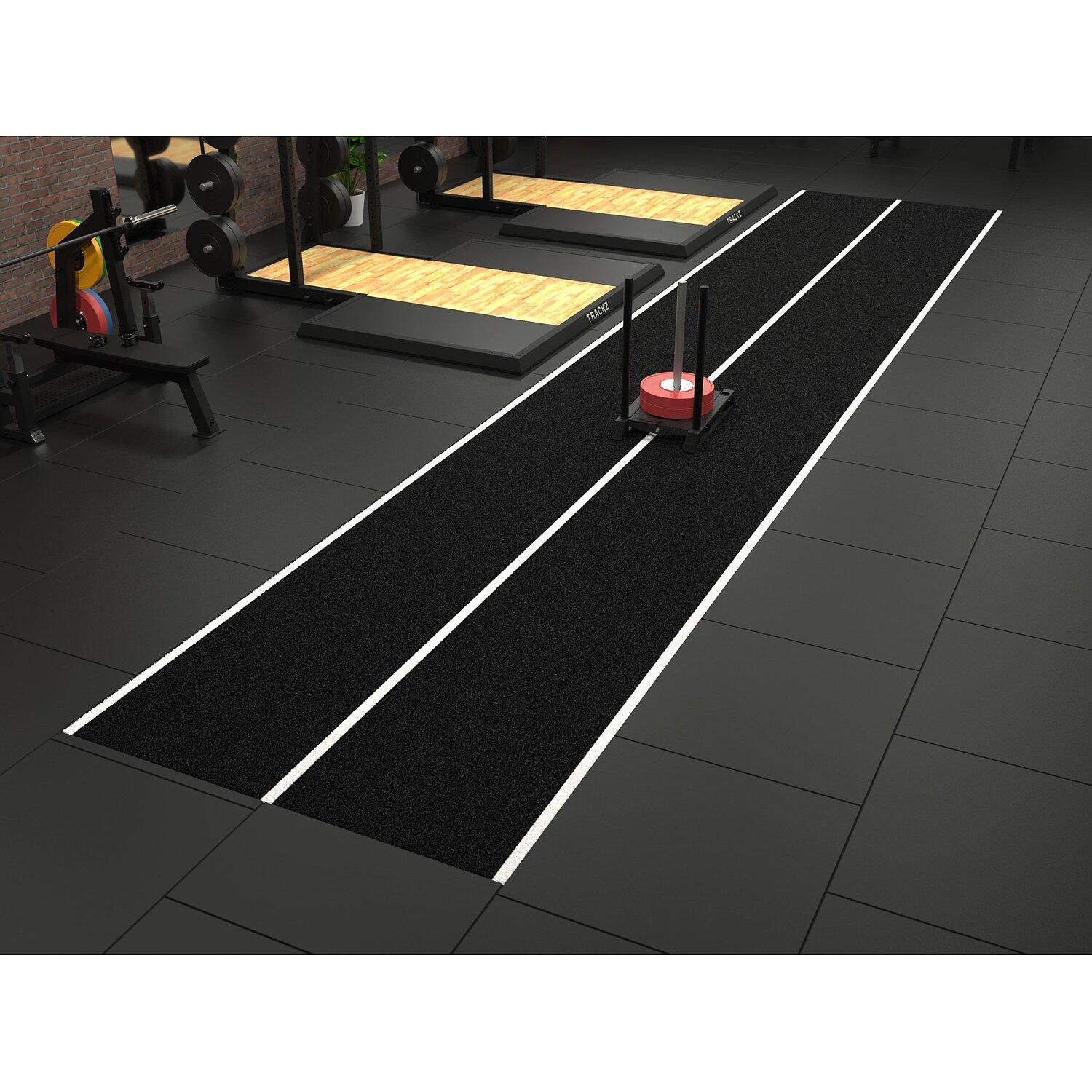 Sprintbahn Uni Sprint Grün 2x20 m Fitness / Krafttraining Unisex Grün 6/6