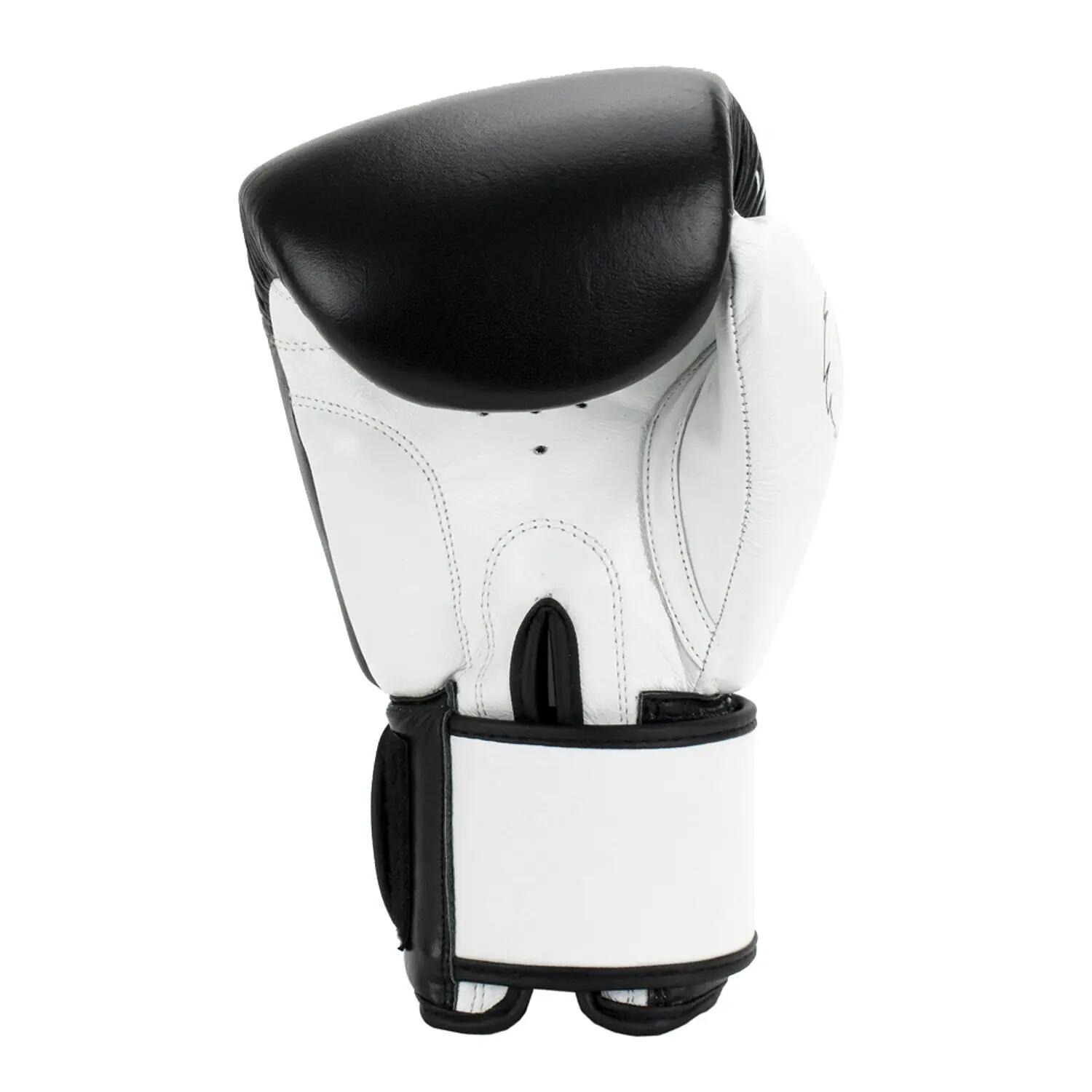 Guantoni da boxe Indiscusso S Bianco-nero Boxen Unisex 3/4