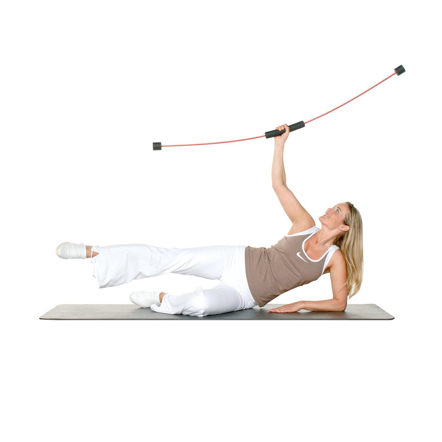 Schwingstab Sport Fitnesstraining Unisex Rot 4/6