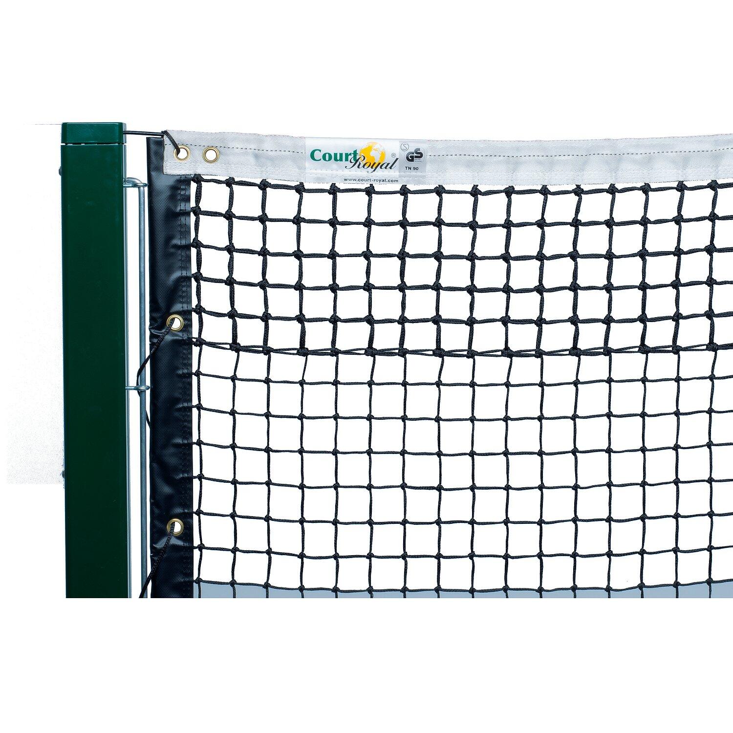 Tennisnetz Doppelreihe, ringsherum eingefasst Tennis Unisex 6/6