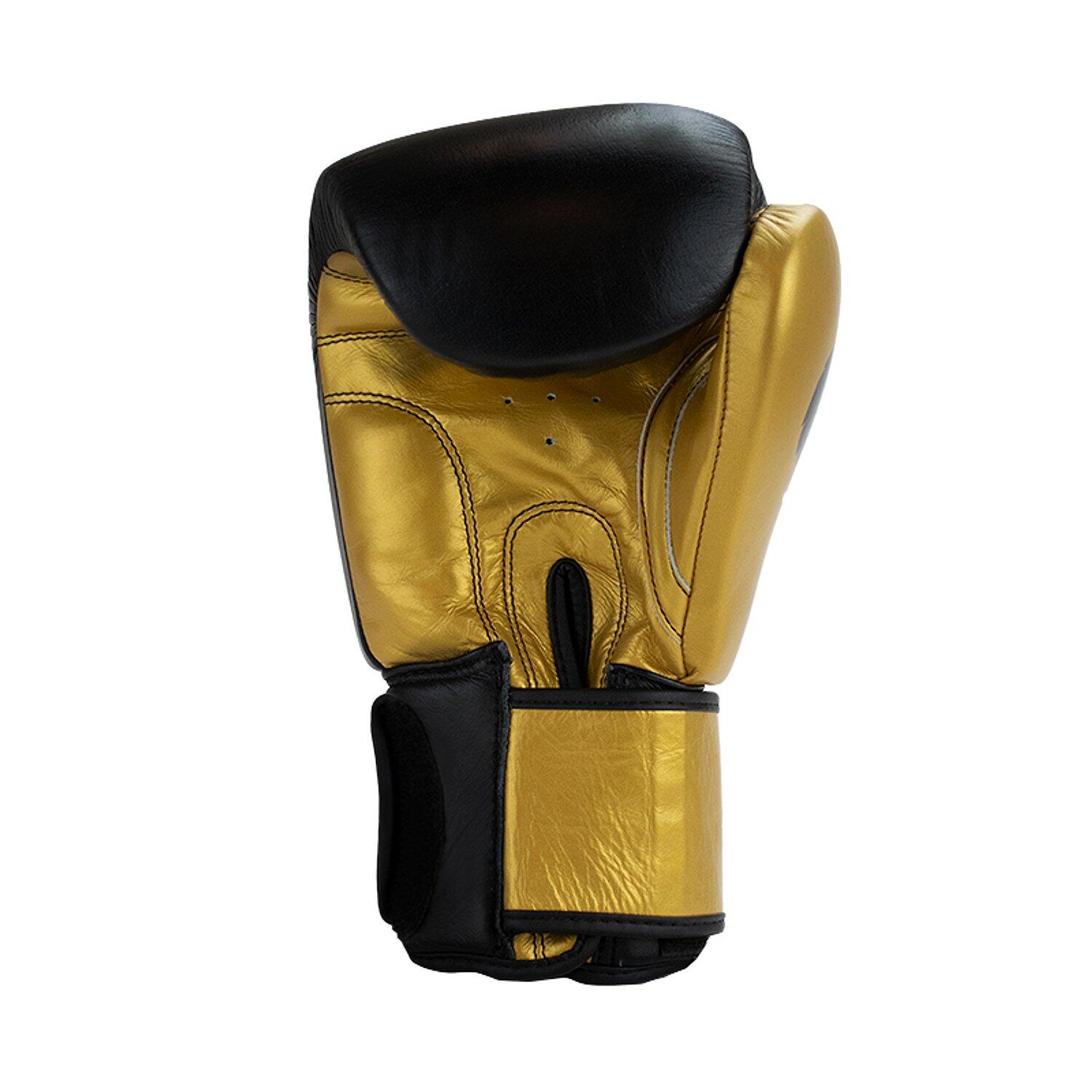 Guantoni da boxe Indiscusso S Nero-Oro Boxen Unisex 4/5