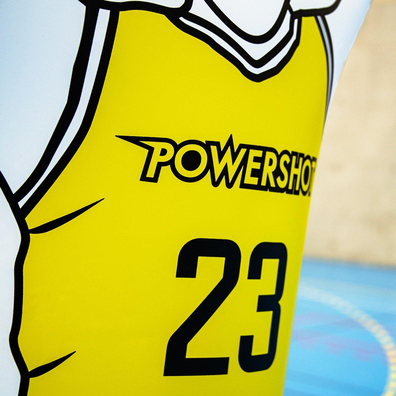 BASKETBAL - Opblaasbare dummy 2,40 m 6/7
