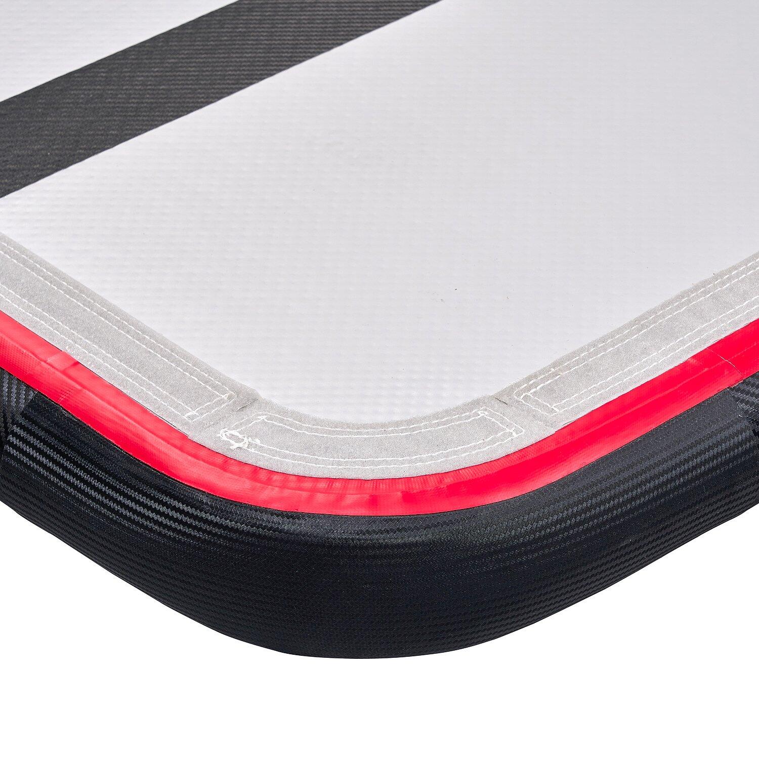 AirFloor Carbon 5x1 m Turnen Unisex Schwarz-Rot 3/6