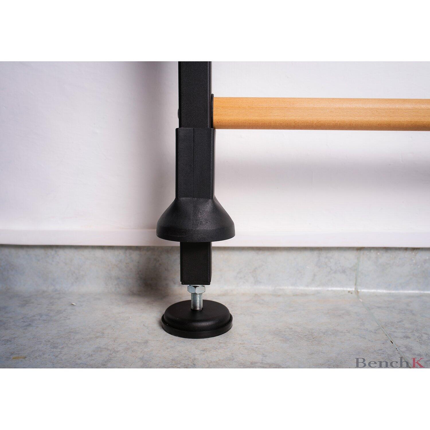 Sprossenwand Fitness-System 521B, mit fester Klimmzugstange Turnen 3/5