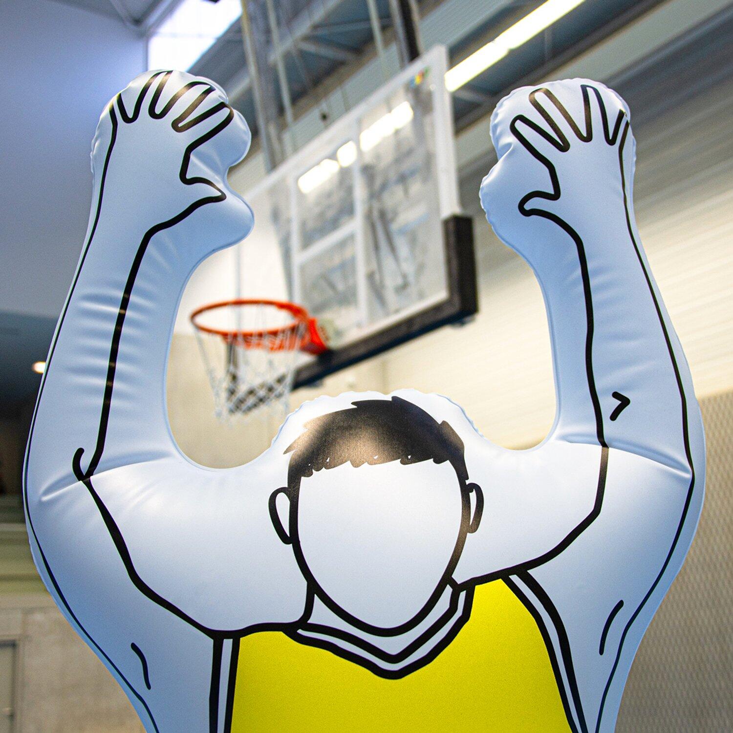 BASKETBAL - Opblaasbare dummy 2,40 m 4/7