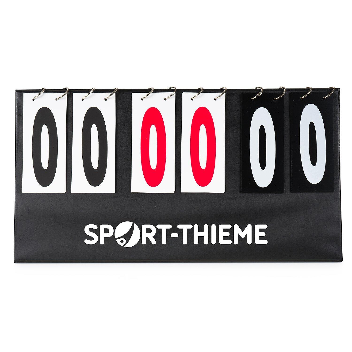 Anzeigetafel 3 Teams Fußball Unisex Schwarz 3/5