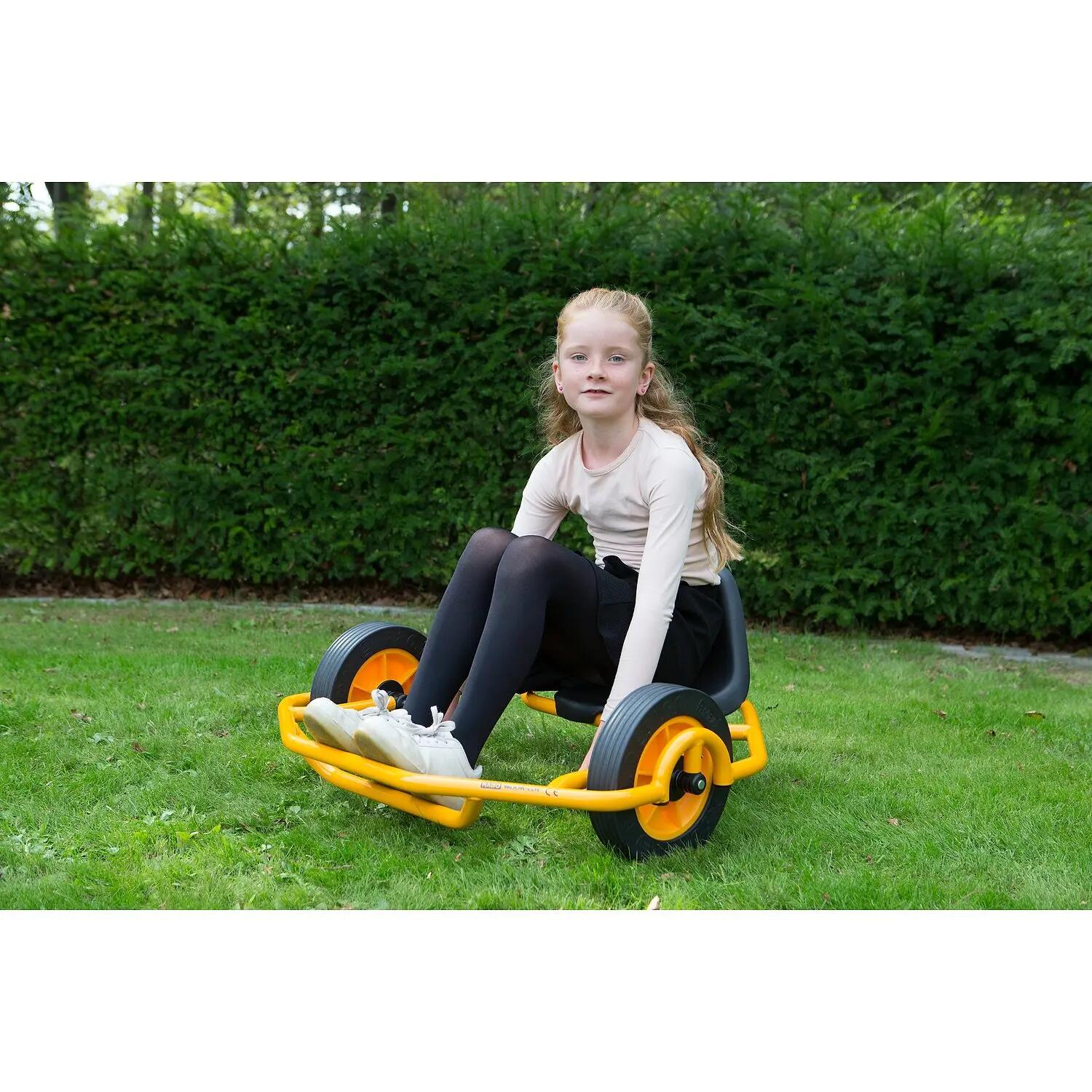 Liegedreirad Circlecart Scooter Unisex Gelb 4/5