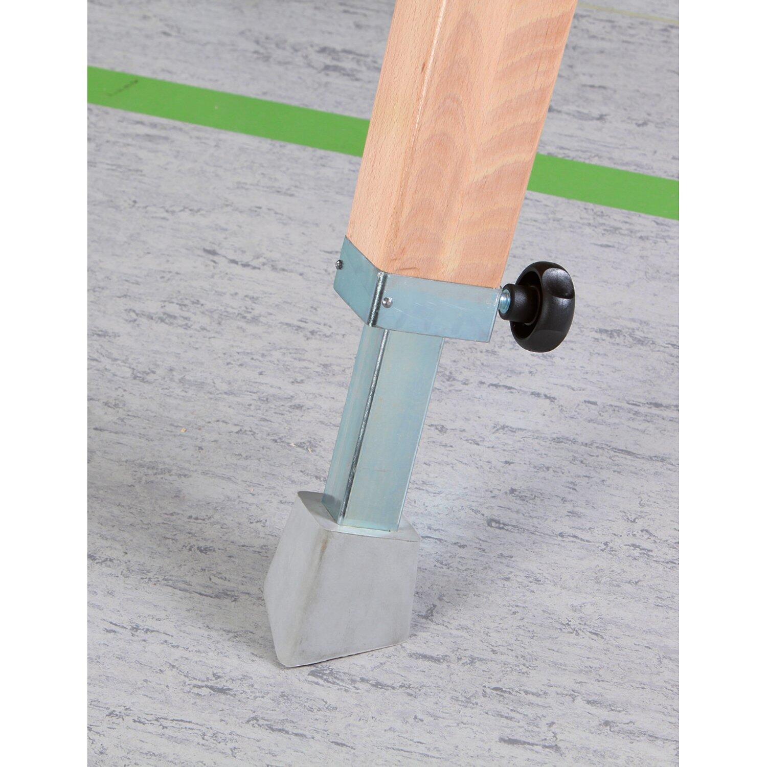Sprungpferd Classic Mit Holzbeinen Turnen Unisex Natur 3/4