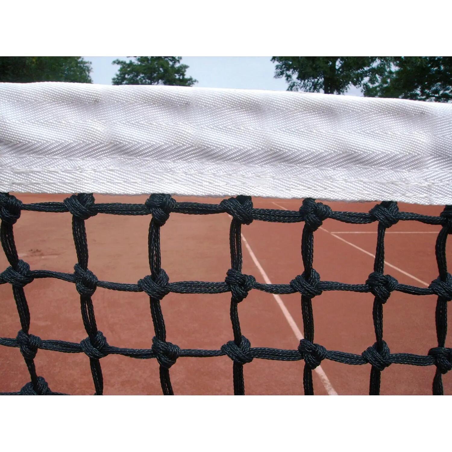 Tennisnetz Doppelreihe, mit Spannseil unten Tennis Unisex 4/5