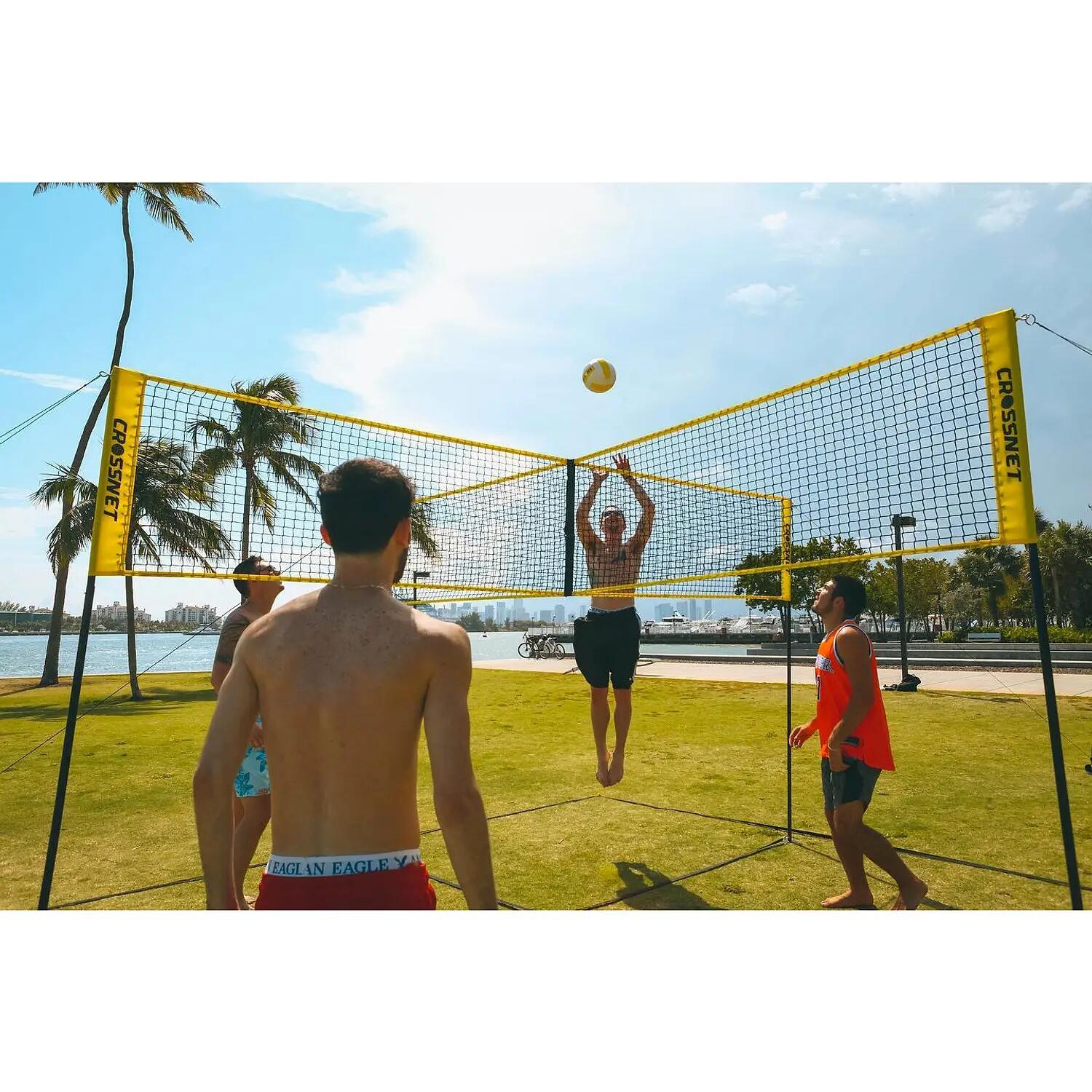 Volleyballanlage Four Square Volleyball Unisex 3/7