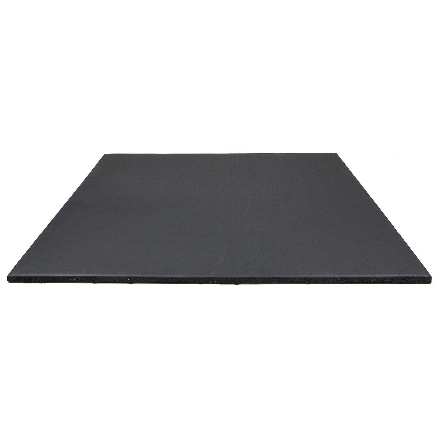 Sportboden Connect Mittelstück, Pure Black 100x100x2 cm Fitness 4/4