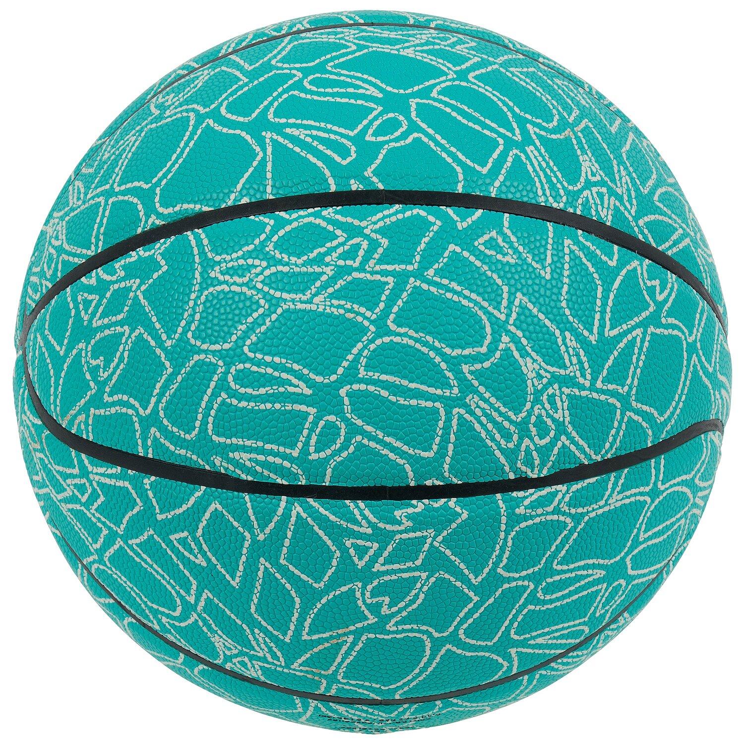 Ballon de basketball « Glow in the Dark » Vert Unisexe 4/6