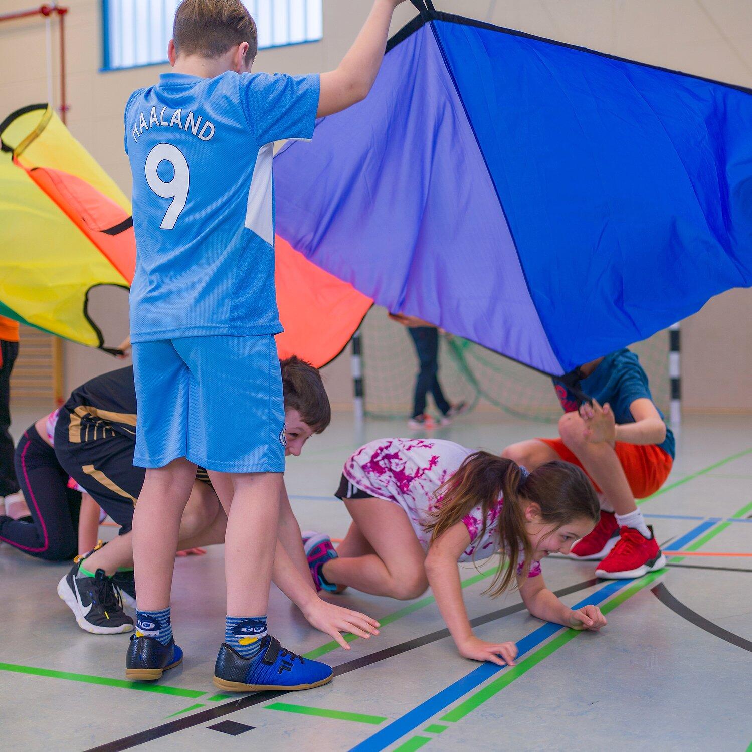 Schwungtuch Welle Bewegungsspiele Unisex 4/6