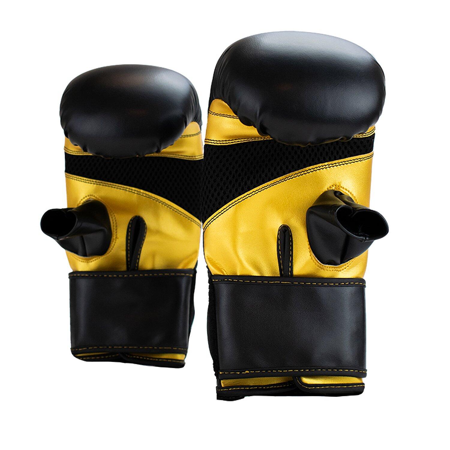 Boxhandschuhe Victor L Schwarz-Gold Boxen Unisex Schwarz-Gold 3/6