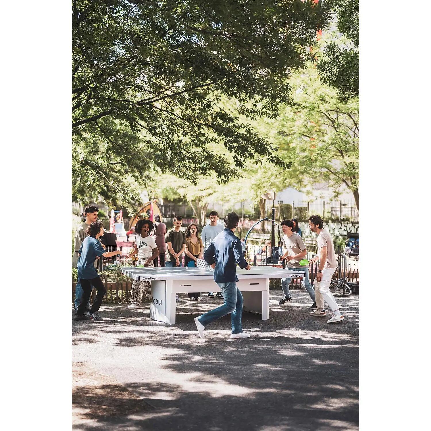 Campus Outdoor Tischtennistisch für Gemeinschaften - grau 6/7