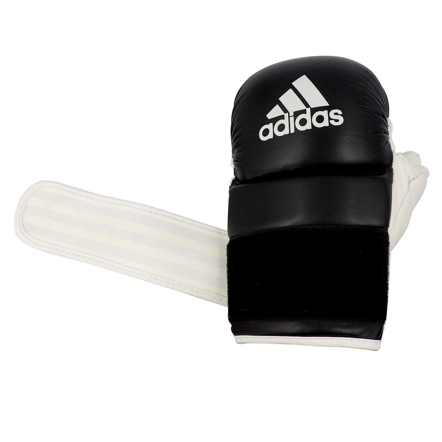 Boxhandschuhe Grappling, Training S Boxen Unisex Schwarz lackiert 3/6