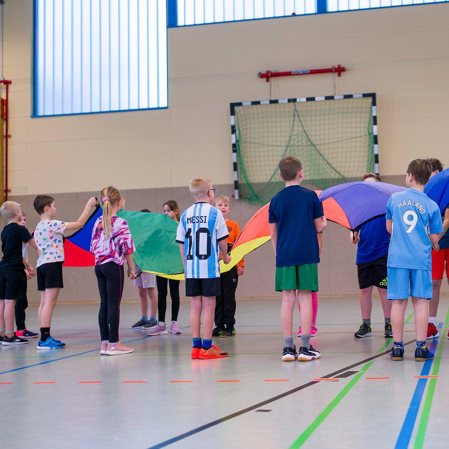 Schwungtuch Welle Bewegungsspiele Unisex 3/6