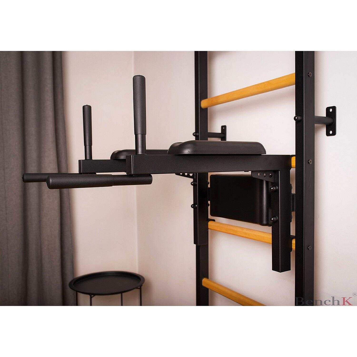 Sprossenwand Fitness-System 723 732B, Schwarz Turnen Unisex 4/6
