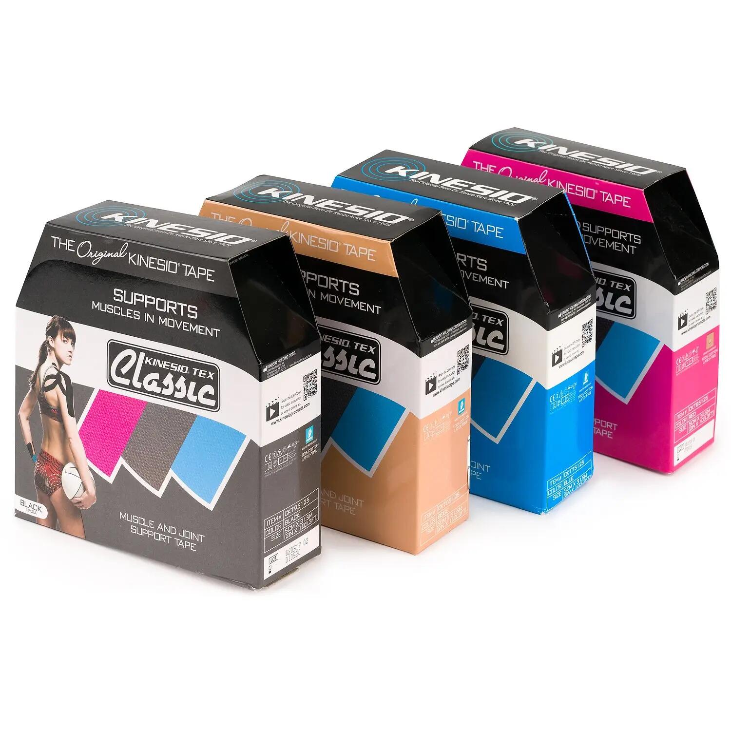Kinesiologie-Tape Tex Classic 31,5 m Schwarz Schulsport Unisex Schwarz 5/5