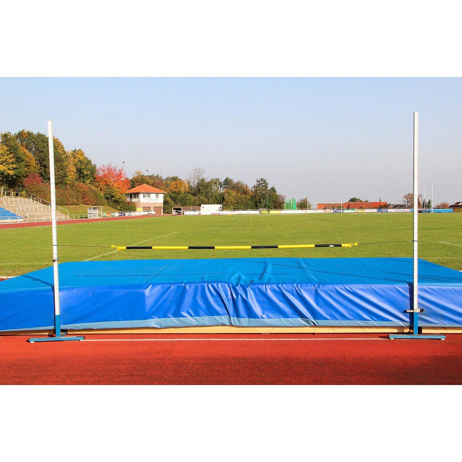 Hochsprunglatte Outdoor Leichtathletik Unisex Schwarz-Gelb 2/5