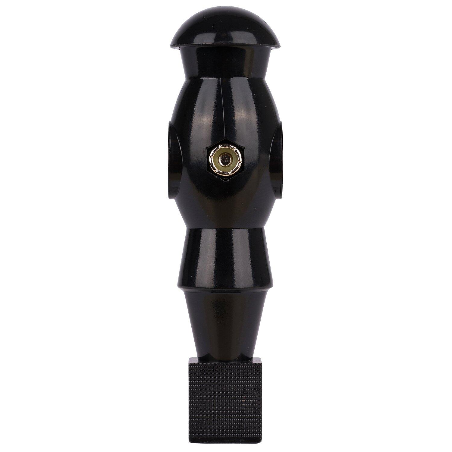 Kickerfigur für 13 mm Stangen Schwarz Einzeln Tischfußball Unisex Schwarz 3/3