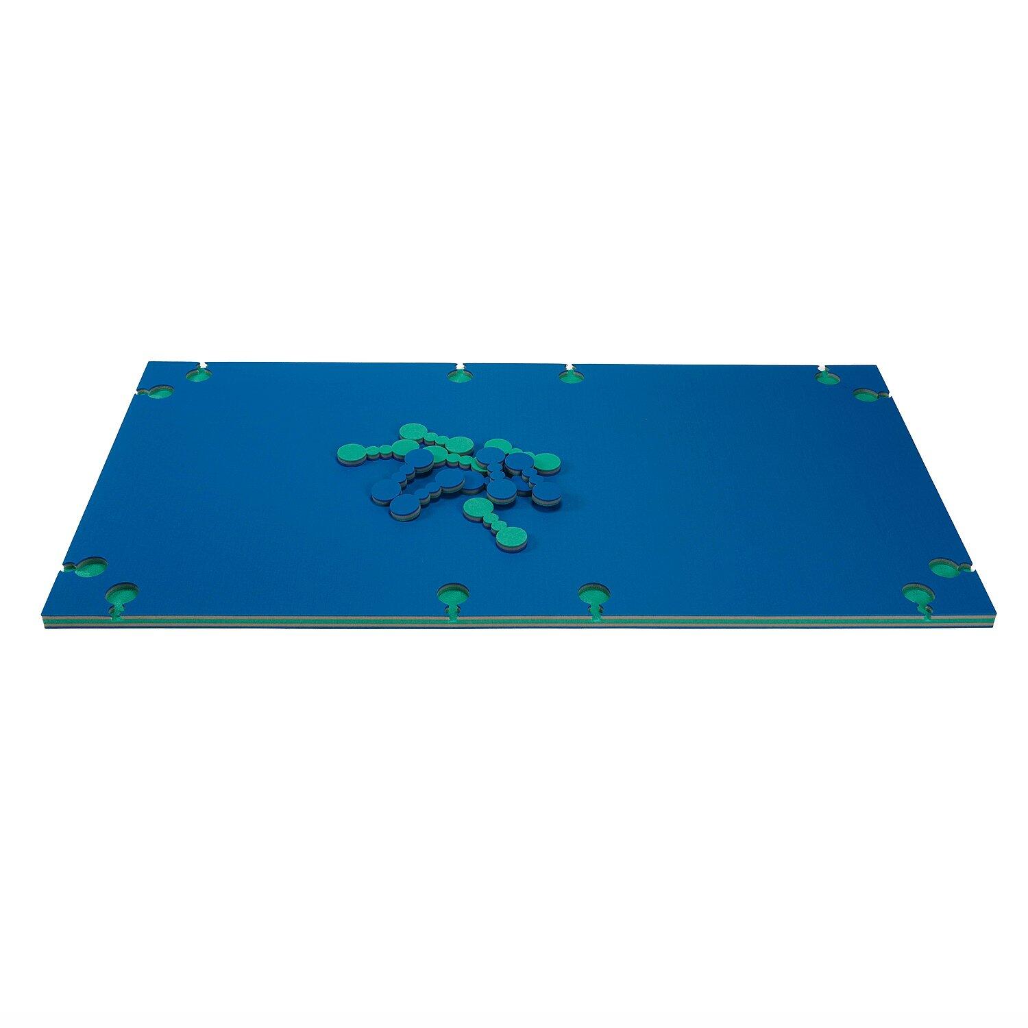 Judomatte Green ITIS-Easy Judo Unisex Blau-Grün 4/6
