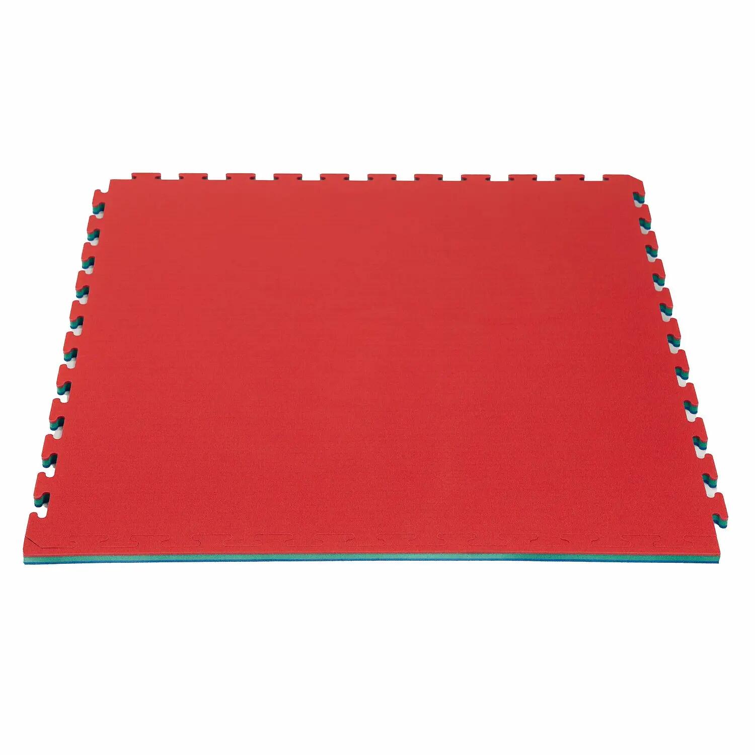 Fitnessmatte Tatami Green Fitness / Krafttraining Unisex Blau-Grün-Rot 6/6