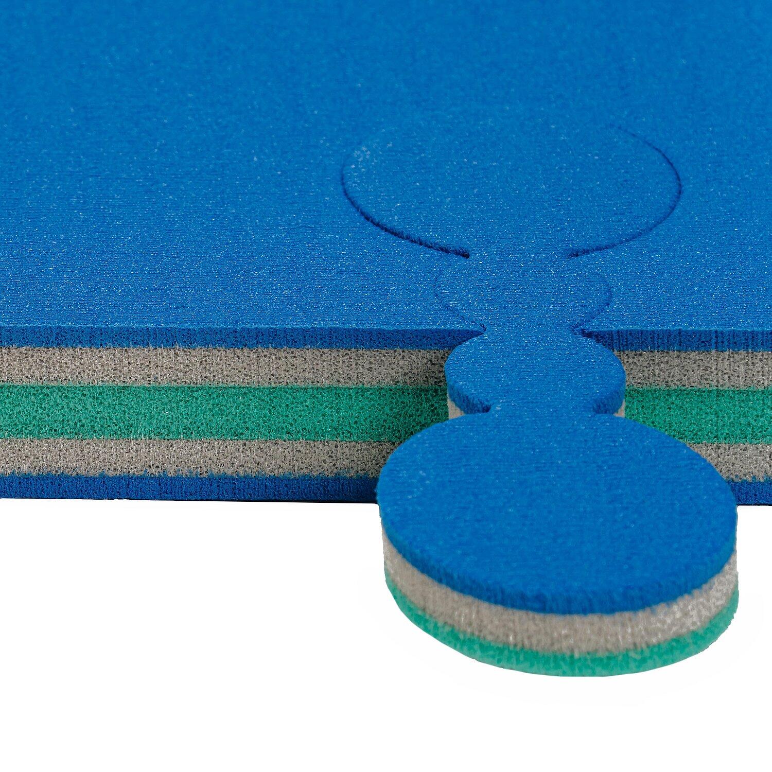 Judomatte Green ITIS-Easy Judo Unisex Blau-Grün 2/6