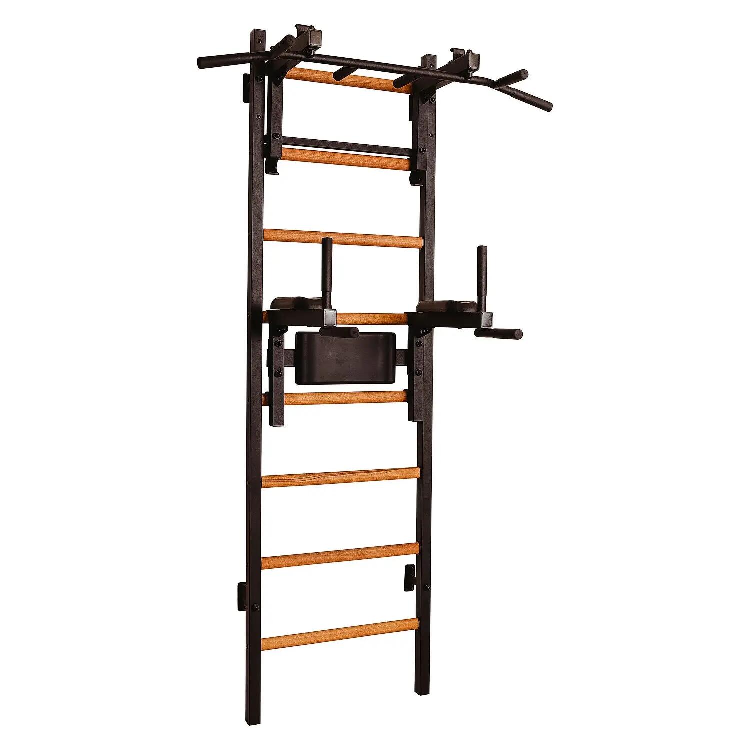 Sprossenwand Fitness-System 232 Schwarz Turnen Unisex Schwarz 4/5