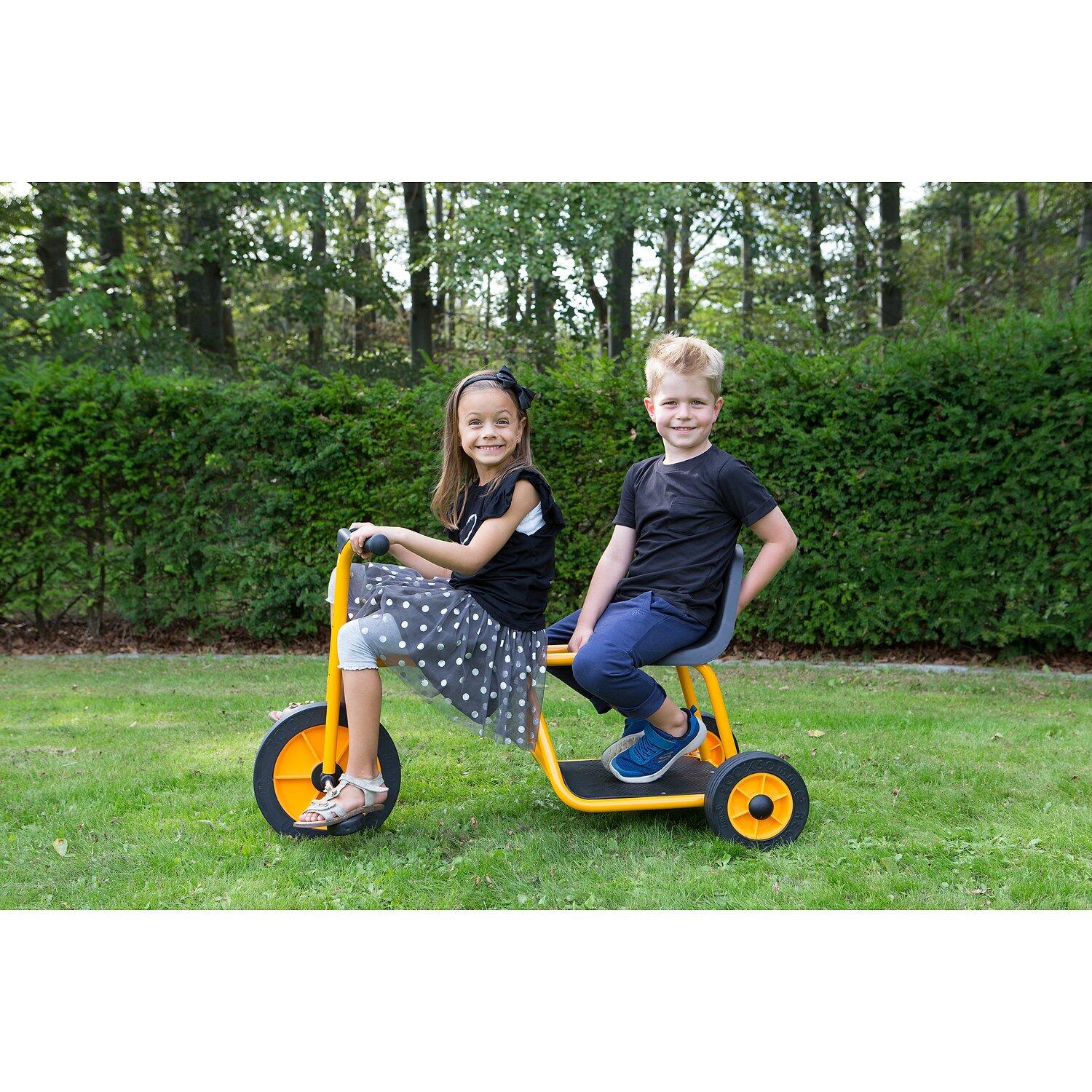 Tricycles Dreirad Taxi Scooter Unisex Gelb 4/4