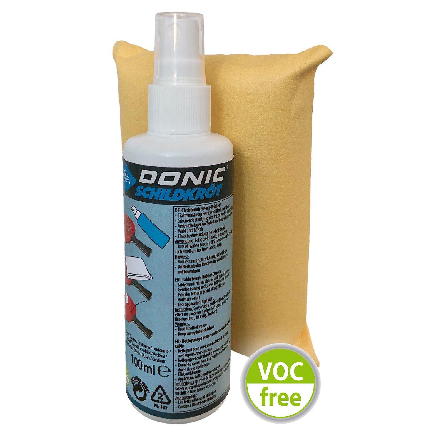 Set per la pulizia delle racchette da ping pong Donic 100 ml 3/5