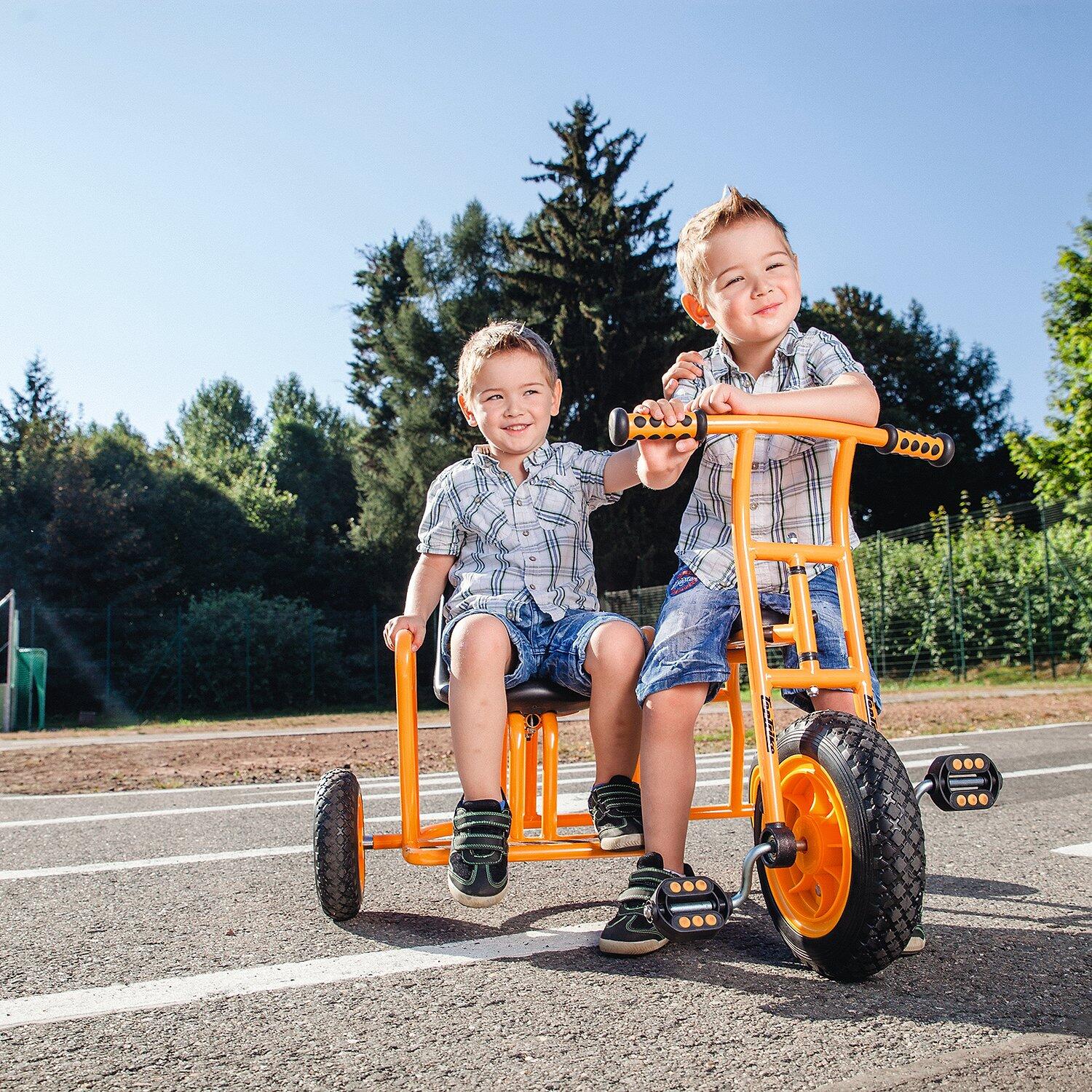 TopTrike Dreirad Streitwagen Scooter Unisex Orange 4/6
