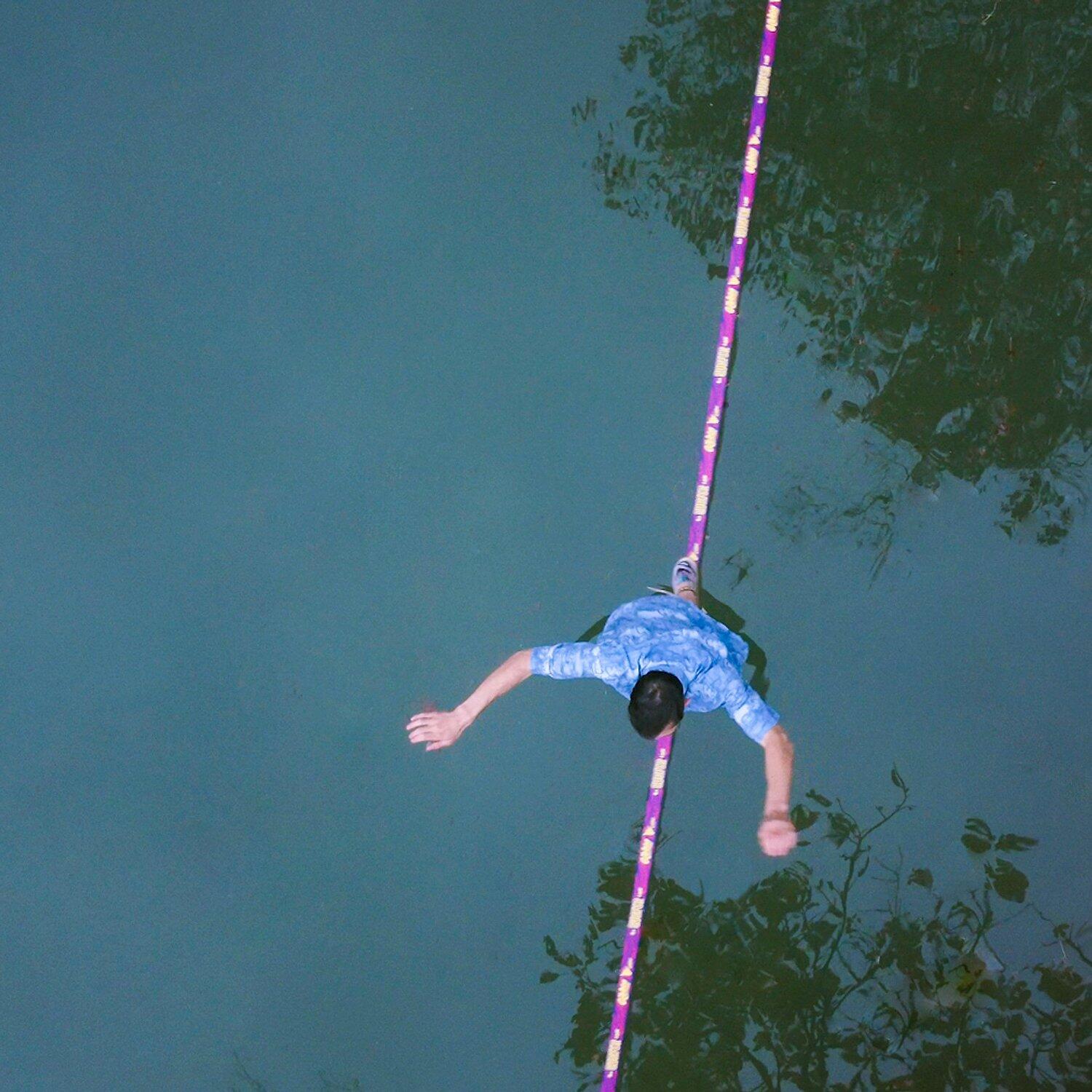 Slackline SURFERLINE - Slackline - Bleu 6/8
