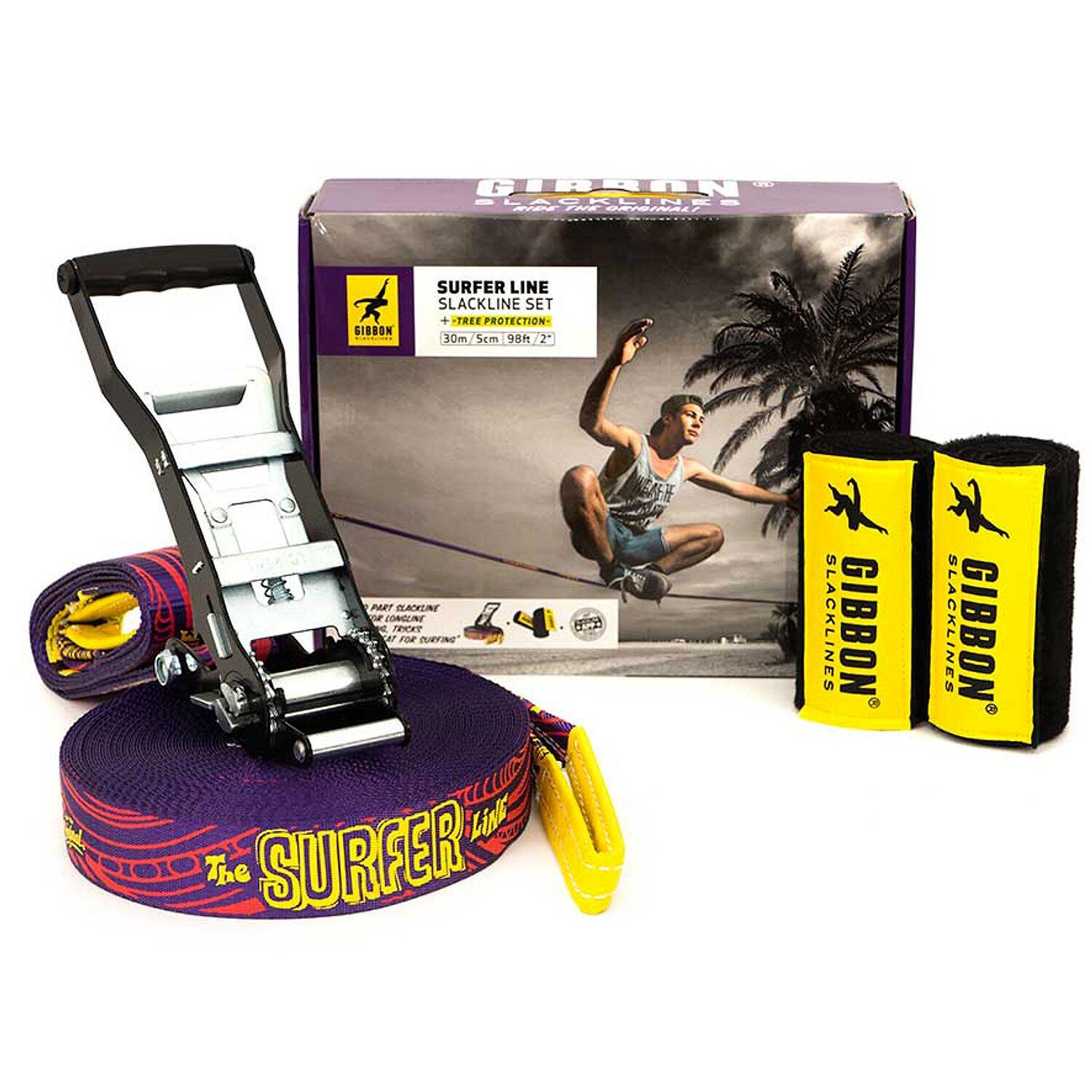 Slackline SURFERLINE - Slackline - Bleu 5/8
