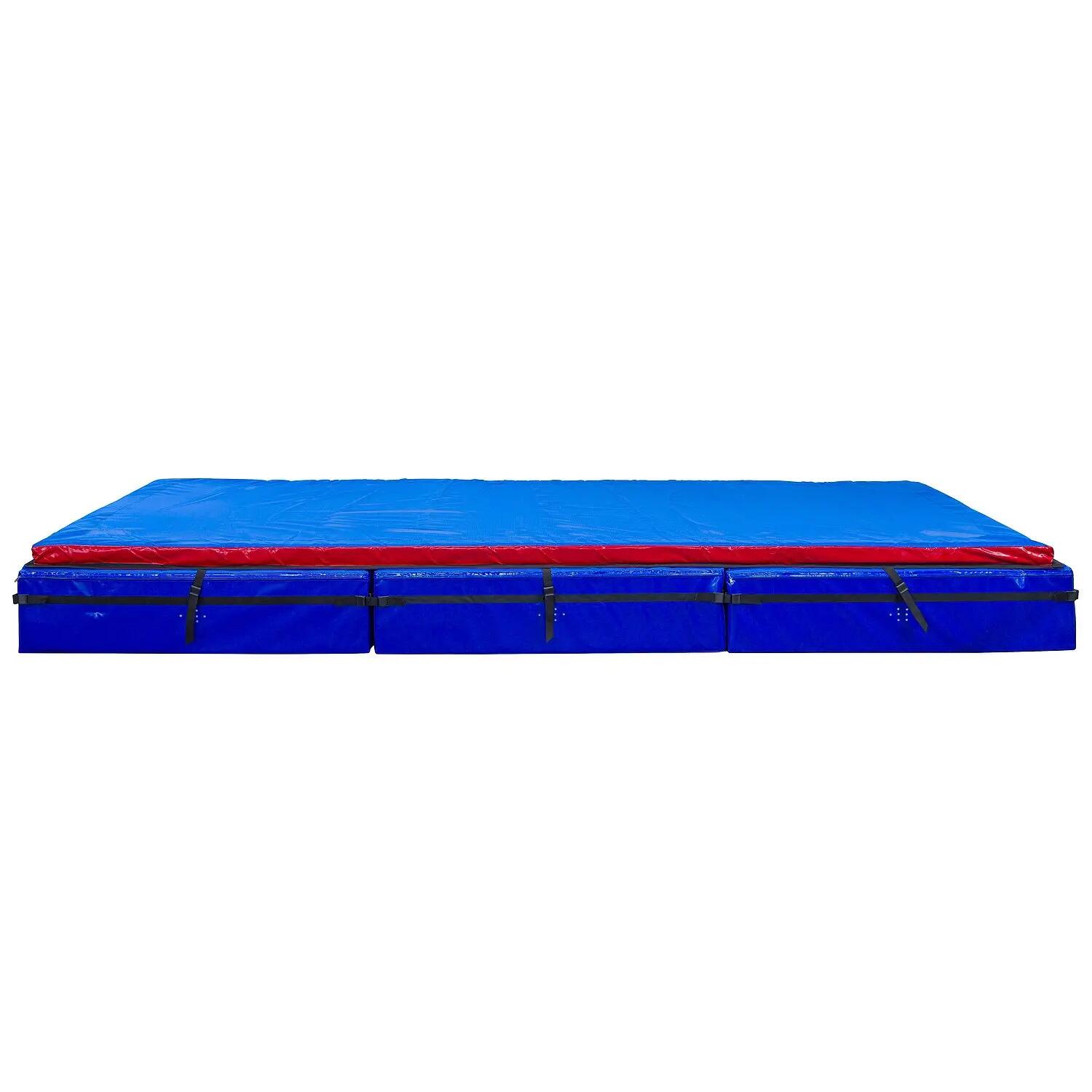 Hochsprungmatte Multicube 500x300x50 cm Leichtathletik Unisex Blau 5/6