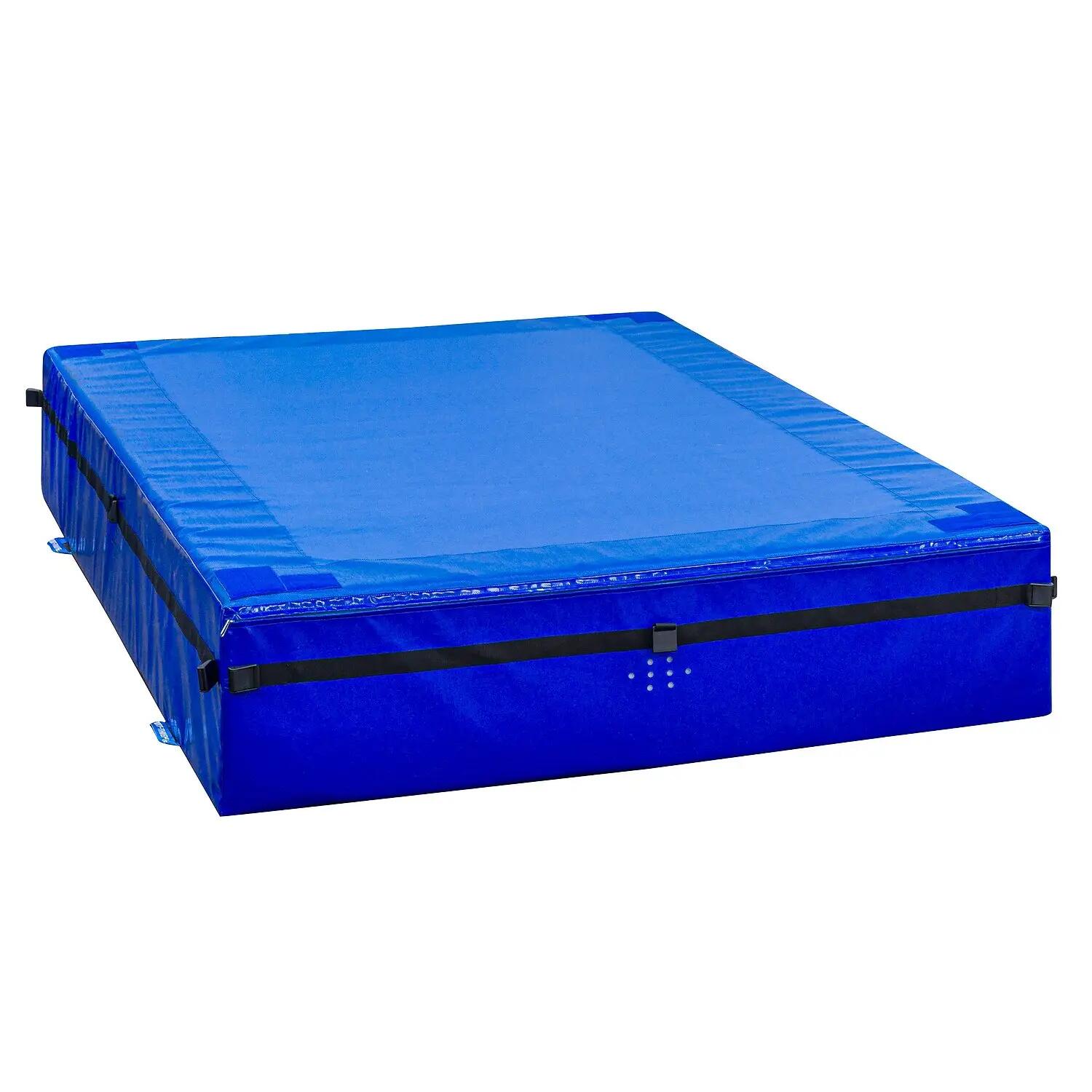 Hochsprungmatte Multicube 500x300x50 cm Leichtathletik Unisex Blau 3/6