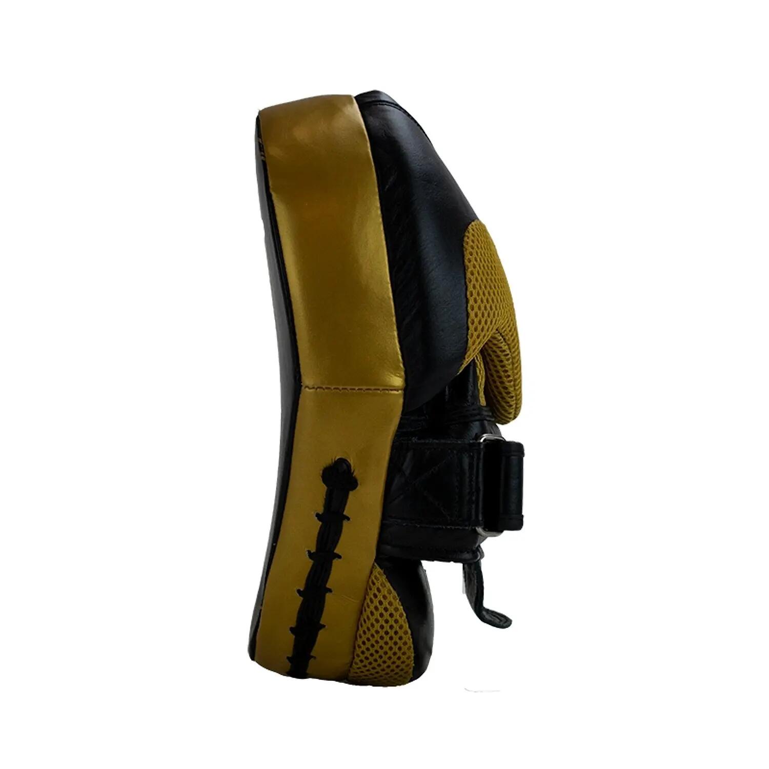 Pattes d'ours boxe - Cuir - Extra long - Noir/Or 6/6