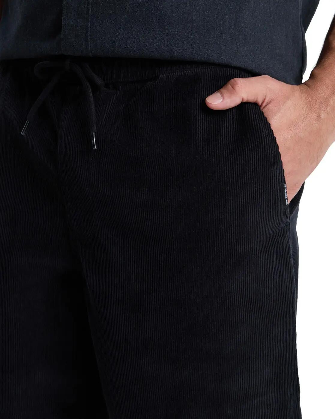 Pantalon TAXER REGULAR CORD Noir Homme 4/7