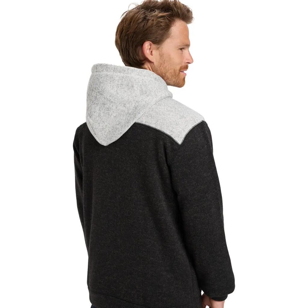 Quiksilver Kellerblockzip Fleece-Black Heather