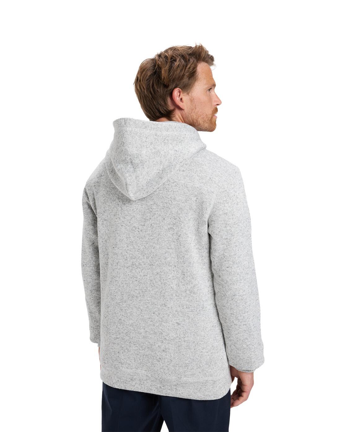 Sudadera con capucha KELLER Gris Hombre 2/4