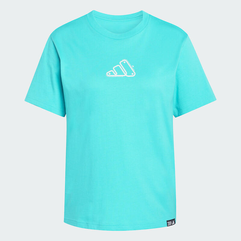 Adidas MOTO T Women Not Sports Specific T-Shirts Turquoise-picture-13
