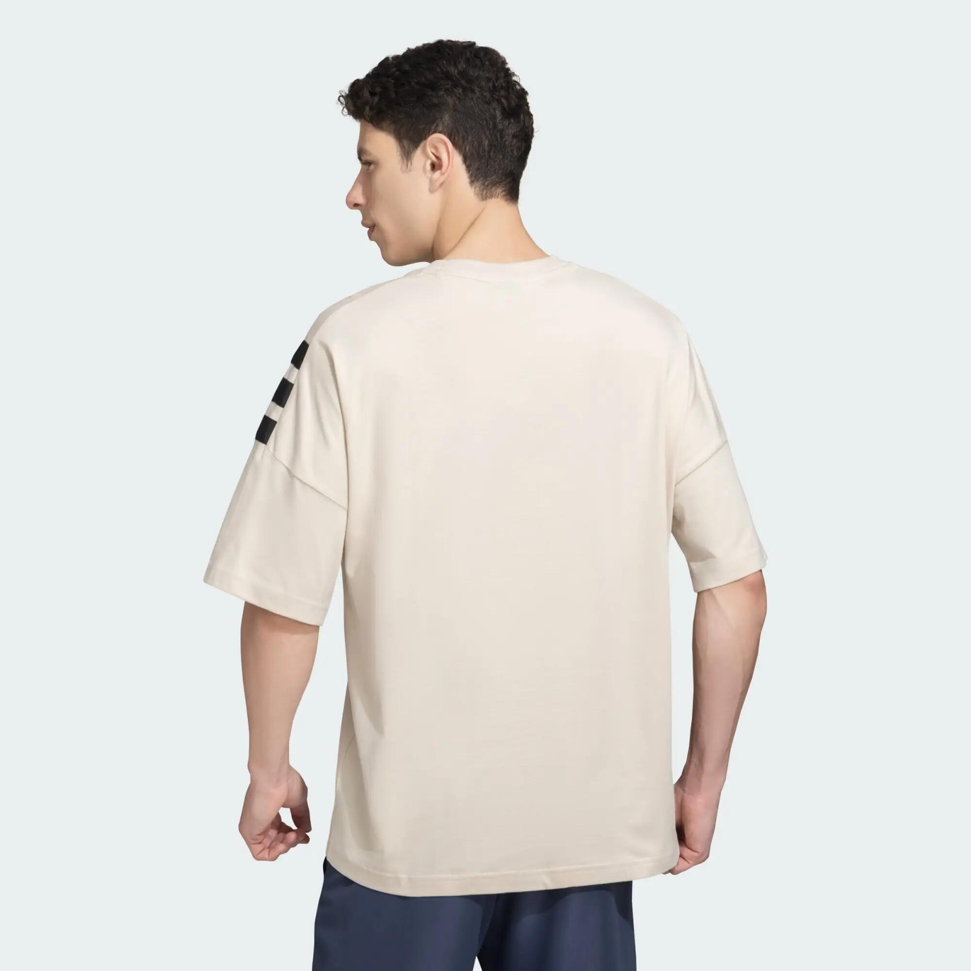 Adidas M FI WV BW T Men Not Sports Specific T-Shirts Beige -  3