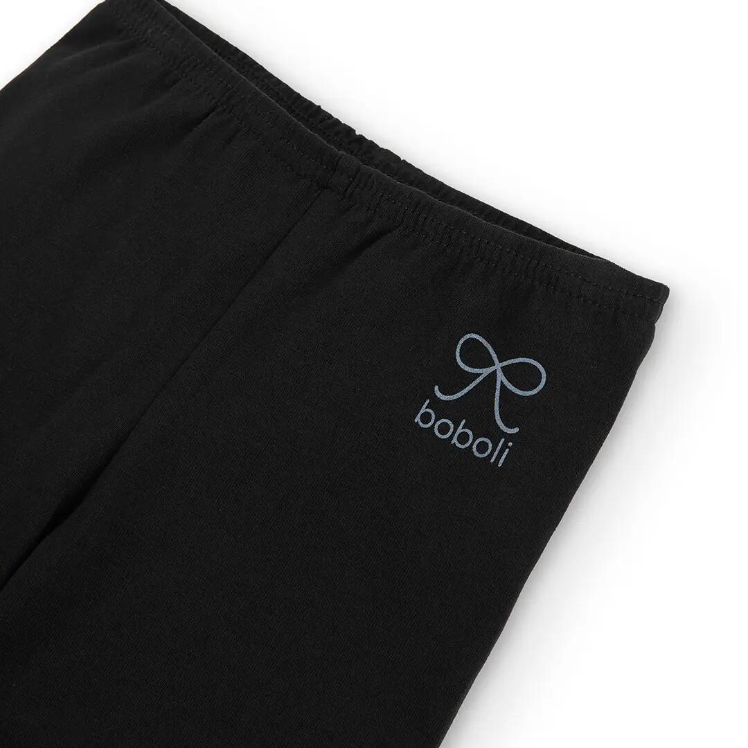 Leggings pirata de punto para niña 3/4
