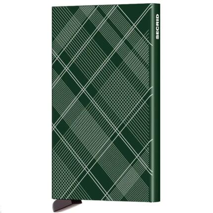 Geldbörsen Secrid Modell Tartan Farbe Grün