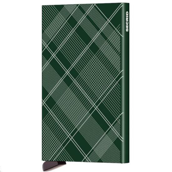 Geldbörsen Secrid Modell Tartan Farbe Grün
