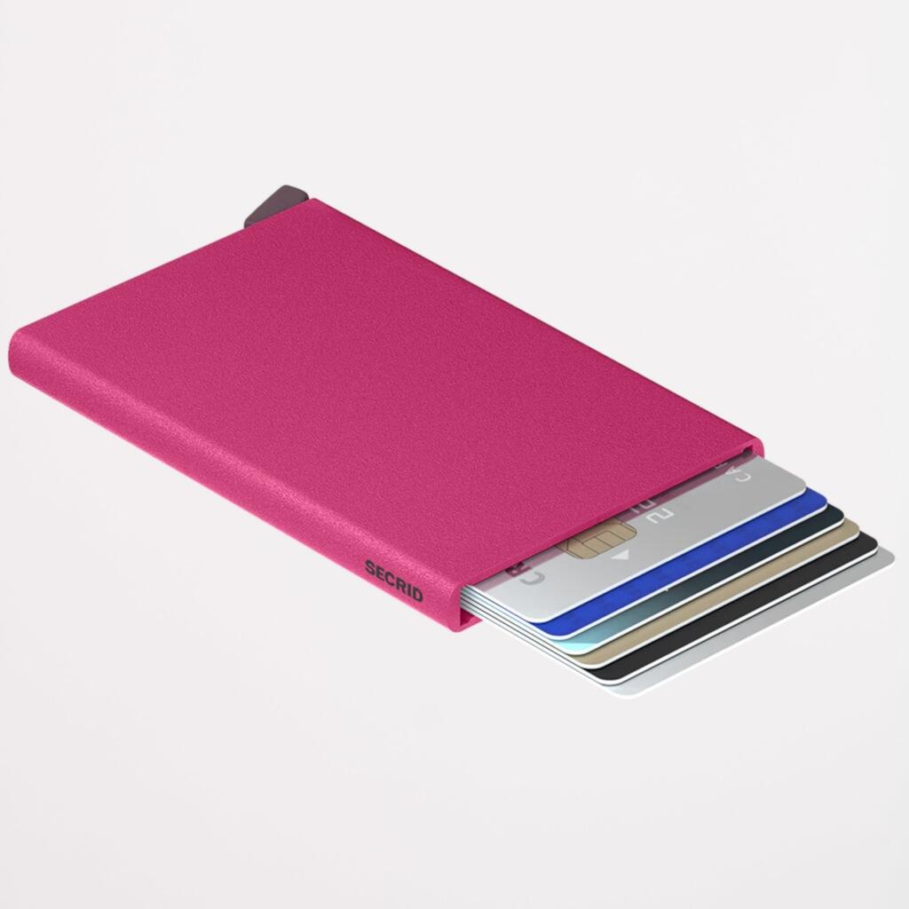 Porte-monnaie Secrid Modèle Cardprotector Powder Couleur Rose 3/5