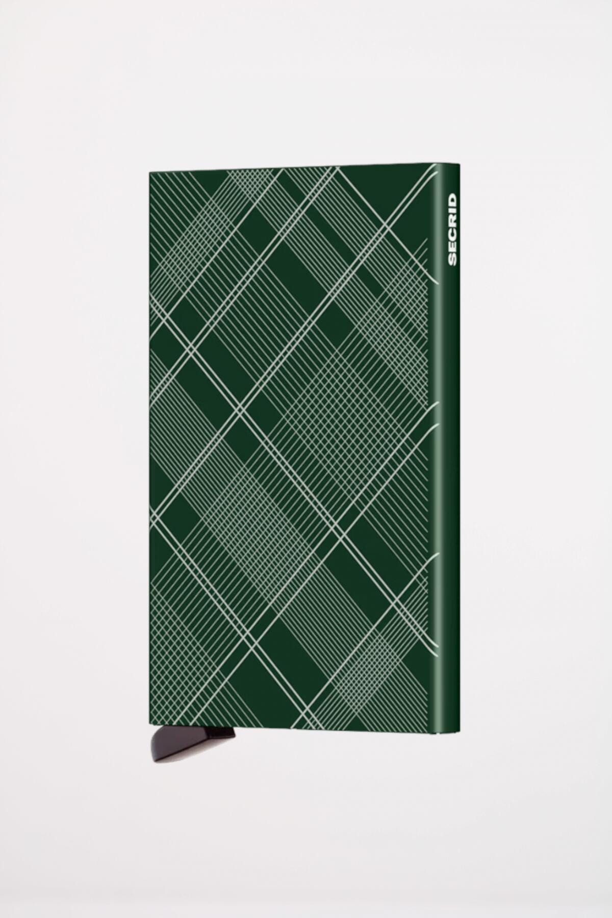Carteira Secrid Modelo Tartan Cor Verde 4/5